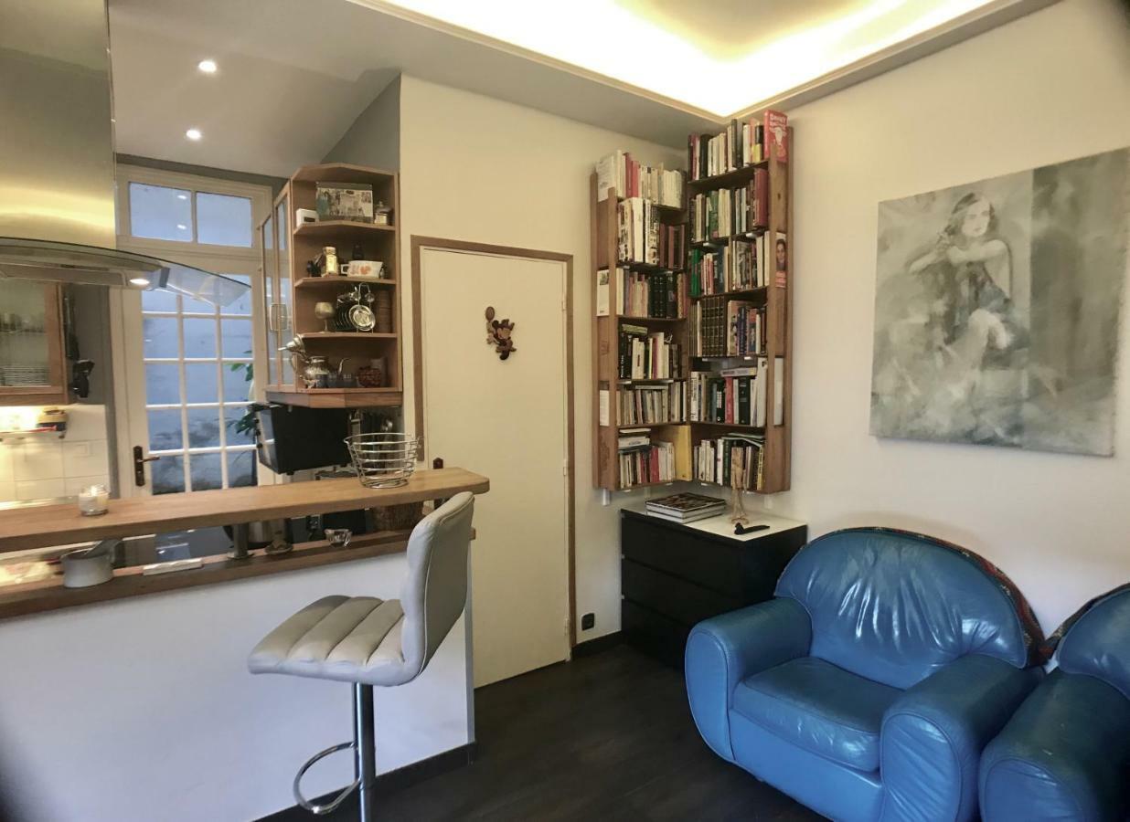 Cosy Rare 2 Bedroom Apartment Around A Private Garden نويي سور سين المظهر الخارجي الصورة